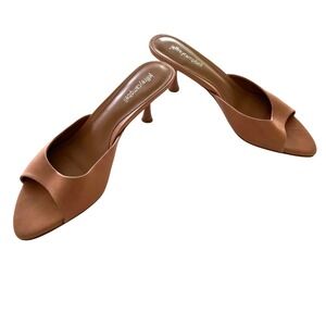 JEFFERY CAMPBELL Kitten Slides/Mules Neutral Size 8.5